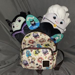 Loungefly Disney backpack squishmallows bundle basket birthday Christmas time